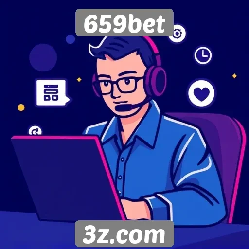 Como funciona o suporte ao cliente no 659bet